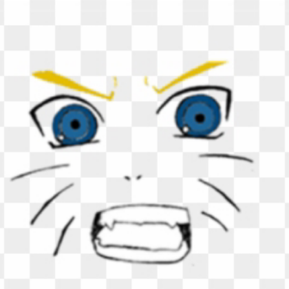 Naruto Face Roblox decal