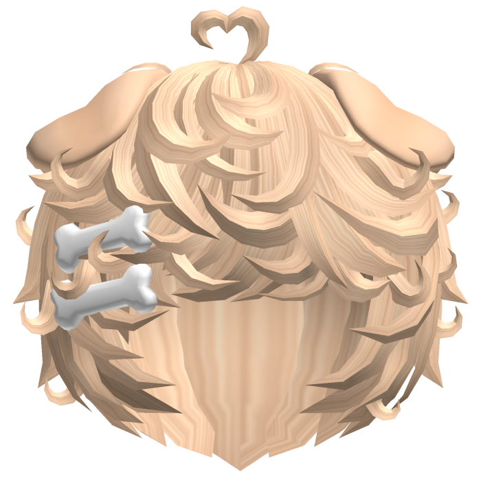 🦴 cute blonde kawaii curly messy puppy boy hair