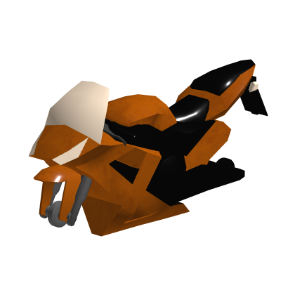 Orange Motorcycle Body