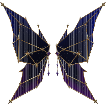 Celestial Constellation Wings (Blue/Purple)
