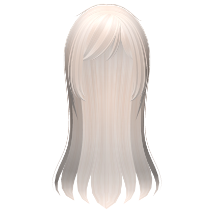 ♡︵ emo side bangs blonde hair Roblox item