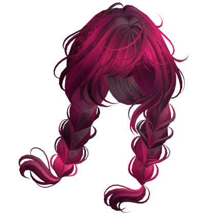 Half N' Half Wispy Windy Braids Pink Cheetah