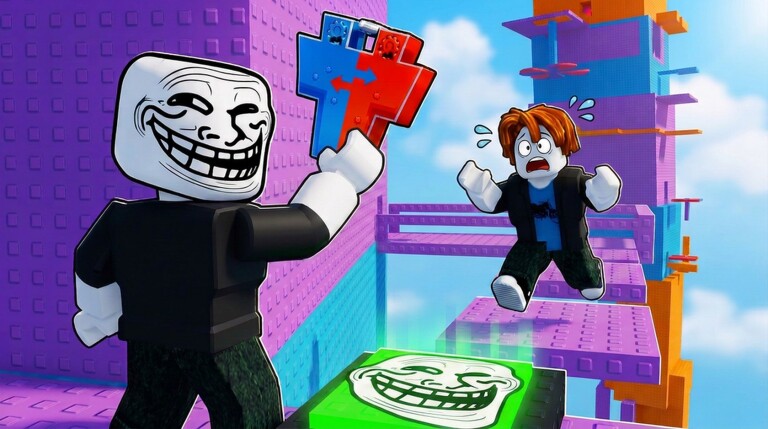 TROLL Swap Tower 2 on Roblox