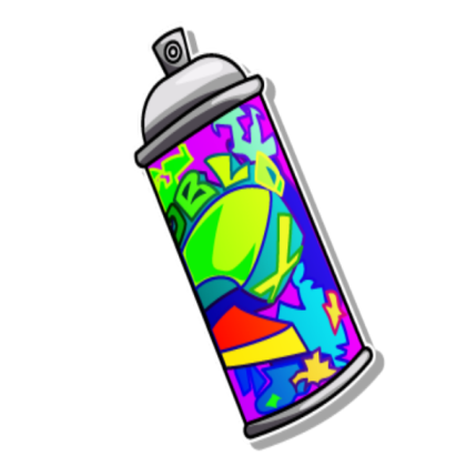 Forsaken spray paint cursor Roblox decal