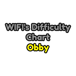 Wifi's Difficulty Chart Obby
