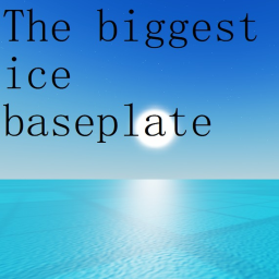 the biggest ice plate