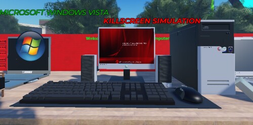 Windows Vista Killscreen Simulation (💔)