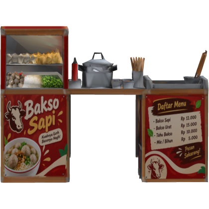 Stand Penjual Bakso