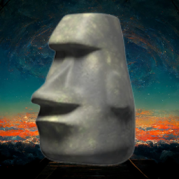Pray to Moai