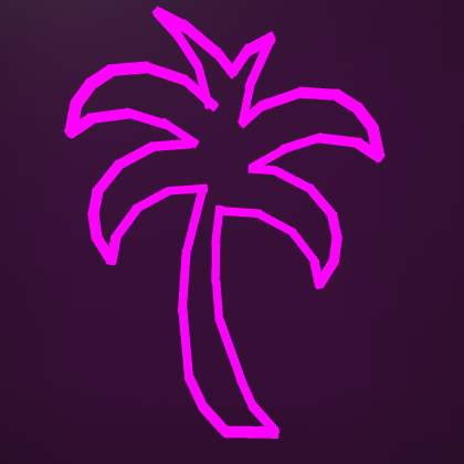 Palm Tree Neon Sign