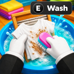 Wash all the clothes icon