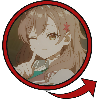 Maria Kujou Red Circle