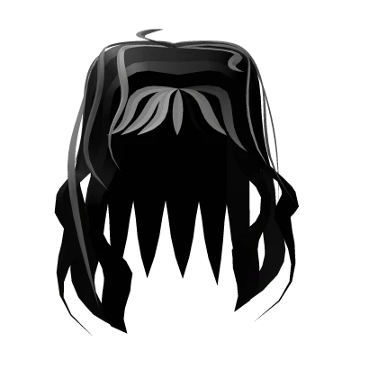Black and white hair | Roblox Item - Rolimon's