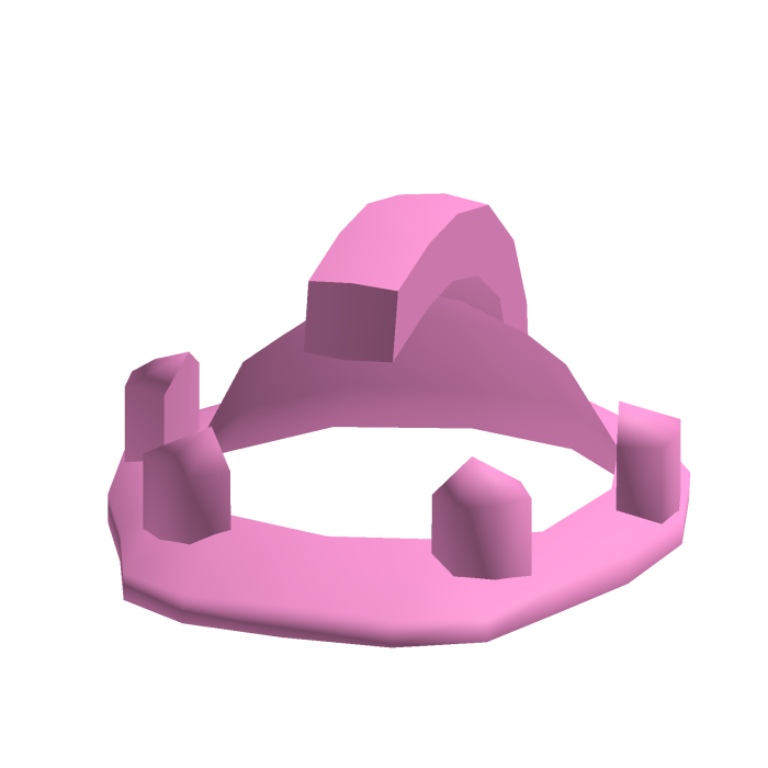 Light Pink Hard Hat Outline (Addon)