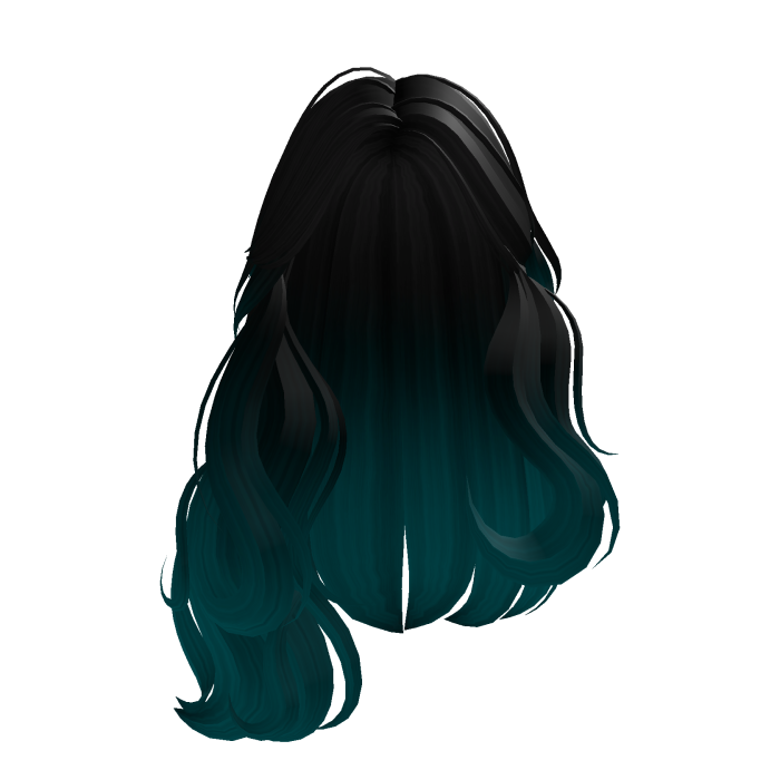 Soft Wavy Hair Turquoise