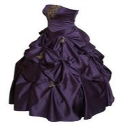 purple prom dress Roblox decal