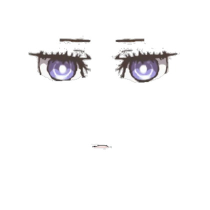 Huke Style Anime Face Roblox decal