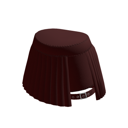 Maroon Grunge Goth Skorts