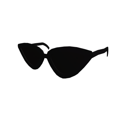 Roblox Item Trendy Black Glasses