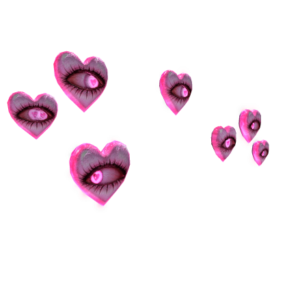 [Animated Glowing] Lovesick Heart Eyes Aura