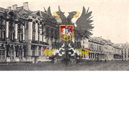 [RU] The Catherine Palace, Petrograd, 1917