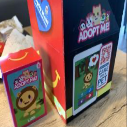 roblox adopt me game but it's a happy meal Roblox decal