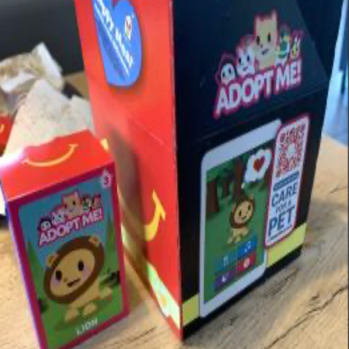 roblox adopt me game but it's a happy meal Roblox decal