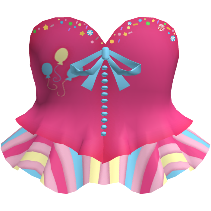 🎈 Pinkie Pie Candy Corset Dress Mlp Pony