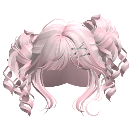 Tilted Elegant Princess Buns (Pink)