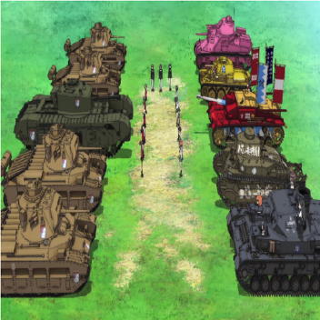 RED/BLUE WAR TANK