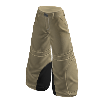 Baggy Cargo Pants (Khaki)