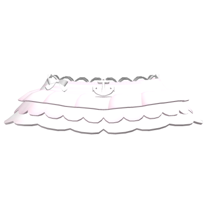 3.0 Cute Sailor Ruffled Skirt in Pink