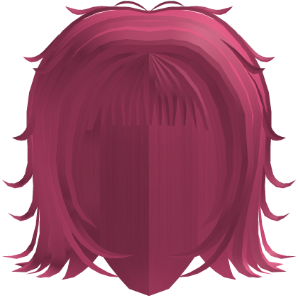 Punk Messy Hair Pink