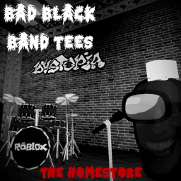 BAD BLACK BAND TEES THE HOMESTORE