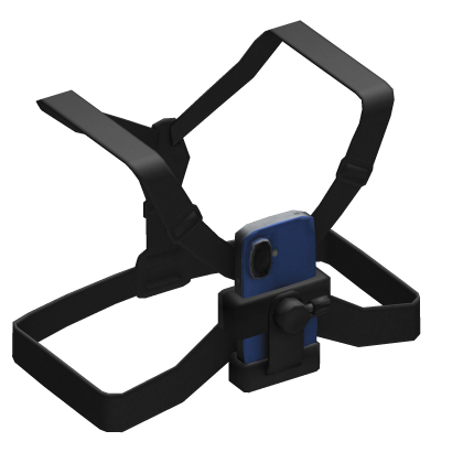 Blue Mobile Phone Bodycam