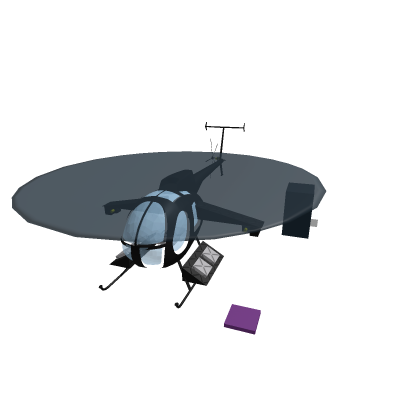 A helicopter