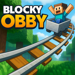 [🚋] Blocky Obby - Cart Update!