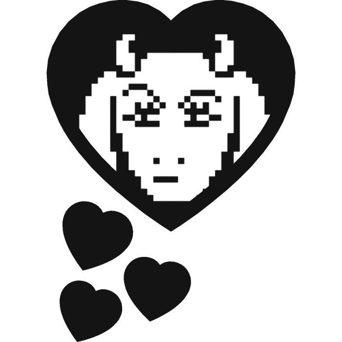 Toriel Thinking Hearts Undertale