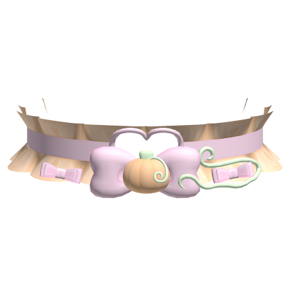 ʚ ︵ pretty pumpkin princess choker !