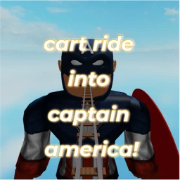 Cart ride into captain america! icon