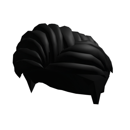 Sleek Side-Parted Black Hair thumbnail