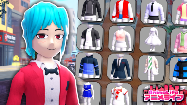 Thumbnail for Roblox game: Anime Life