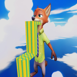 Jump into Nick Wilde