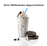 Oreo Milkshake Appreciation