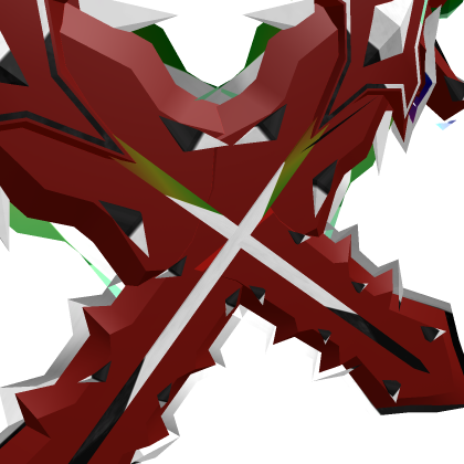 The two swords are not balanced 