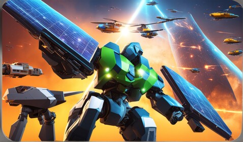 Human vs Robots War