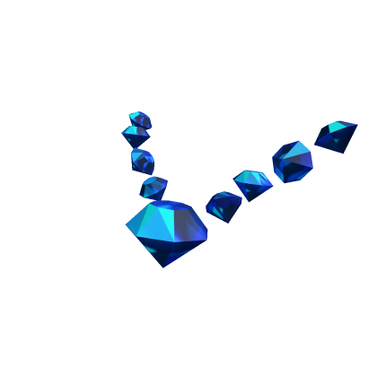 Blue Diamond Necklace