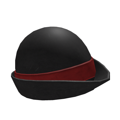 Medieval "Zottechter" Red Banded European Felt Hat Roblox item