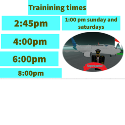 Training calendar