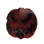 Red Spooky Pumpkin
